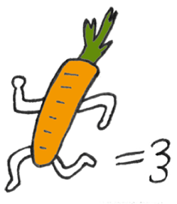 ラインスタンプにんじん